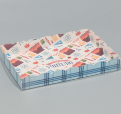 Коробка для пряников и печенья «Лучшему учителю», 22 × 15 × 3 см Изображение Коробка для пряников и печенья «Лучшему учителю», 22 × 15 × 3 см